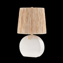 Mitzi by Hudson Valley Lighting HL623201-AGB/CIC - Aneesa Table Lamp