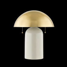 Mitzi by Hudson Valley Lighting HL777201-AGB/CLC - Gaia Table Lamp