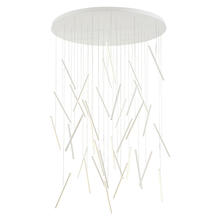 Kuzco MP14850-WH - Chute 50-in White LED Multi Pendant