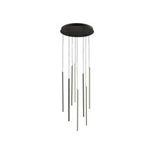 Kuzco MP14919-BK - Chute 8 Head Black LED Multi Pendant
