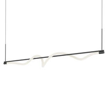 Kuzco LP95354-BK - Cursive 54-in Black LED Linear Pendant