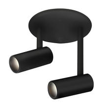 Kuzco SF15102-BK - Downey 3-in Black LED Semi Flush Mount