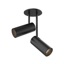 Kuzco SF15702-BK - Downey 2-in Black LED Semi Flush Mount