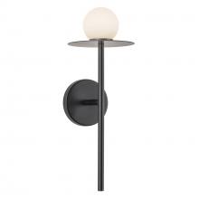 Kuzco WS15506-BK-UNV - Elixir 16-in Black LED Wall Sconce