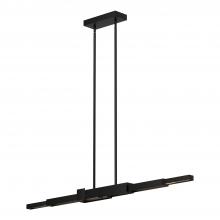Kuzco LP29560-BK - Enzo 60-in Black LED Linear Pendant
