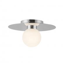 Kuzco FM15510-CH-UNV - Elixir 10-in Chrome LED Flush Mount