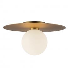Kuzco FM15514-BG-UNV - Elixir 14-in Brushed Gold LED Flush Mount