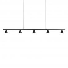 Kuzco LP19947-BK-UNV - Dune 47-in Black LED Linear Pendant