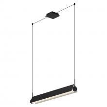 Kuzco LP73536-BK/WH-UNV - Phoenix 36-in Black/White LED Linear Pendant