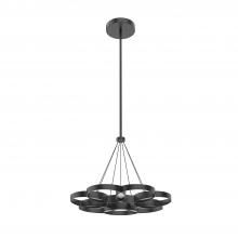 Kuzco CH90826-BK - Maestro 26-in Black LED Chandeliers