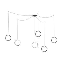 Kuzco CNM13AC-BK - Marquee Black Multi Pendant Canopy System