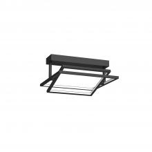 Kuzco SF16316-BK - Mondrian 16-in Black LED Semi Flush Mount