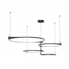 Kuzco MP84483-BK-UNV-010 - Serif 36-in Black LED Multi Pendant