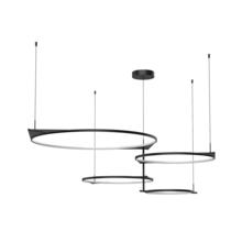 Kuzco MP84483-BK - Serif 36-in Black LED Multi Pendant