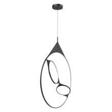 Kuzco PD84336-BK - Serif 36-in Black LED Pendant