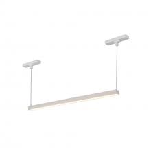 Kuzco TRL28122-WH - Mira 22-in White Trilo Track Linear Pendant