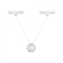 Kuzco TRP27203-WH - Faria Double 3-in White Trilo Track Pendant