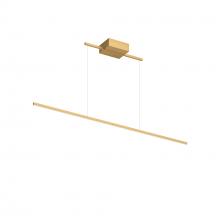 Kuzco LP18248-BG-UNV - Vega Minor 48-in Brushed Gold LED Linear Pendant