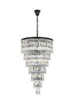 Elegant 1060SR32BK - Pendant D32"H54"L41 Black