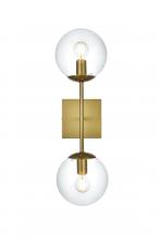 Elegant LD2357SG - Neri Wall Sconce W5.9"E6.7"H20" Satin Gold