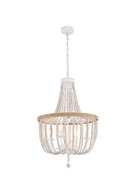 Elegant LD306D20WH - Pendant D20" H47" White