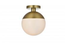 Elegant LD6062SG - Eclipse Flush D10"H12.25"L1 Satin Gold W