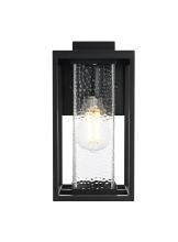 Elegant OD307W12BK - Wall sconce W6" H11.5" E7" L1 Black