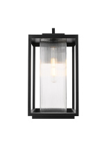 Elegant OD308W19BK - Wall sconce W10" E11.5" H19" L1 Black (1Box)