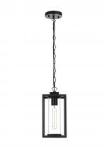 Elegant OD310H13BK - Outdoor Hanging L6" W6" H13" L1 Black