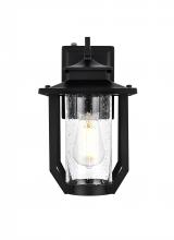 Elegant OD326W13BK - Wall sconce W7" H12.5" E8" L1 Black