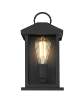 Elegant OD411W12BK - Wall Sconce W6.3" E6.0" H12.3" Black