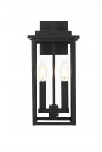 Elegant OD501W15BK - Wall Sconse W7"D5.5"H15" Black
