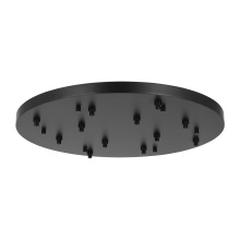 Visual Comfort SLCH577B - 36" Round Multiport Canopy
