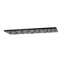 Visual Comfort SLCH575B - 72" Rectangular Multiport Canopy