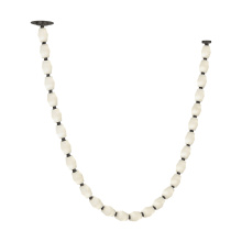 Visual Comfort SLCH55327ALBBZR - Collier Alabaster 84 Chandelier
