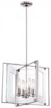 Minka P1404-613 - Crystal Clear - 4 Light Pendant