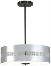 Minka P1594-691 - Grid 3 - 4 Light Semi Flush & Pendant