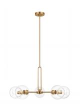 Visual Comfort 3255705-848 - Codyn Five Light Large Chandelier