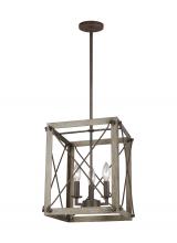 Visual Comfort 6526303EN-872 - Thornwood Small Three Light Hall / Foyer