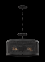Visual Comfort 7728502-12 - Gereon Two Light Semi-Flush Convertible Pendant