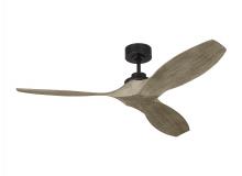 Visual Comfort 3CLNSM52AGP - Collins 52-inch indoor/outdoor Energy Star smart ceiling fan in aged pewter finish