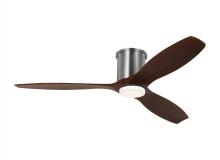Visual Comfort 3CNHSM52BSD - Collins 52-inch indoor/outdoor Energy Star smart integrated LED dimmable hugger ceiling fan
