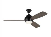 Visual Comfort 3IKDR52AGPD - Ikon 52-inch indoor/outdoor integrated LED dimmable ceiling fan in aged pewter finish