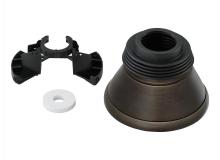 Visual Comfort MCM95AGP - Minimalist Slope Ceiling Canopy Kit in Aged Pewter